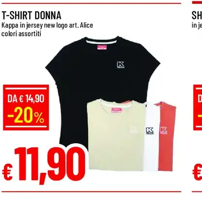T-shirt donna Kappa