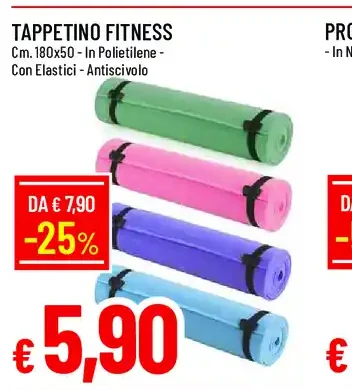Tappetino fitness