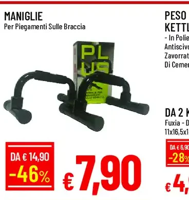 Maniglie per piegamenti
