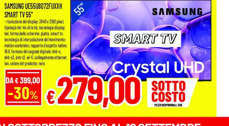 Samsung Smart TV Crystal UHD