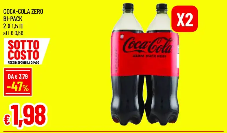 Coca-Cola Zero Bi-Pack