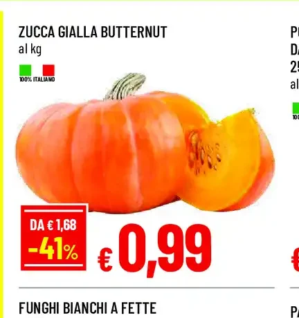 Zucca gialla butternut