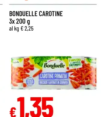 Bonduelle carotine