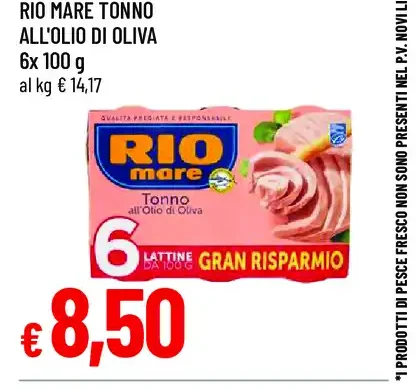 Rio Mare tonno all'olio di oliva