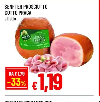 Senfter prosciutto cotto Praga