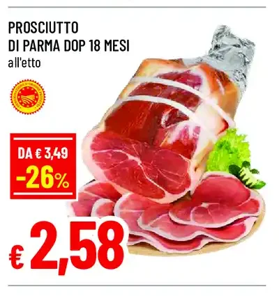 Prosciutto di Parma DOP 18 mesi