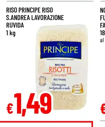 Riso Principe Riso S. Andrea Lavorazione Ruvida