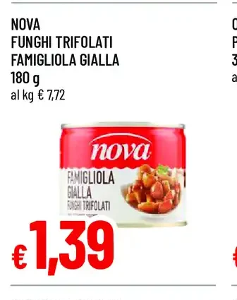 Nova Funghi Trifolati Famigliola Gialla