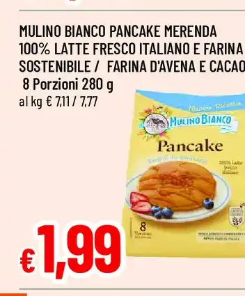 Mulino Bianco Pancake Merenda