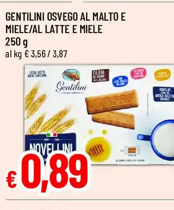 Gentilini Osvego al Malto e Miele