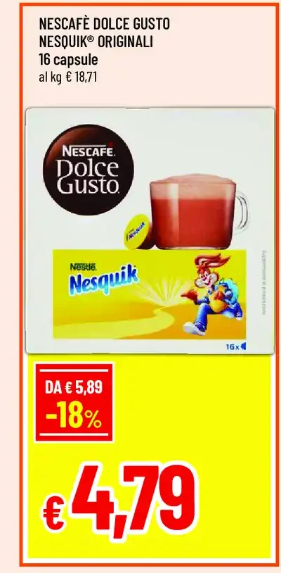 Nescafé Dolce Gusto Nesquik Originali