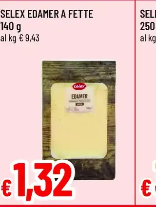 Selex Edamer a Fette