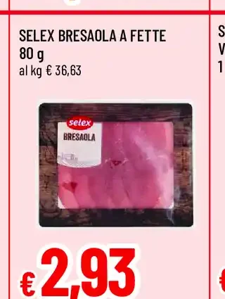 Selex Bresaola a Fette