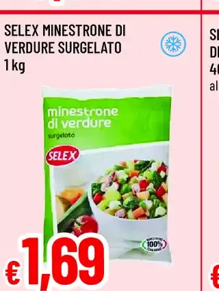 Selex Minestrone di Verdure Surgelato