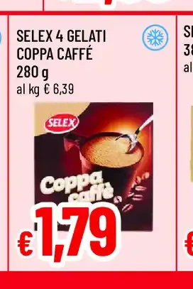 Selex 4 Gelati Coppa Caffè