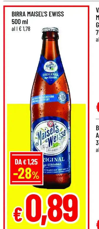 Maisel's Weiss birra