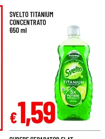 Svelto Titanium concentrato