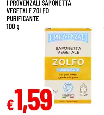 I Provenzali saponetta vegetale zolfo