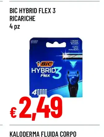Bic Hybrid Flex 3 ricariche