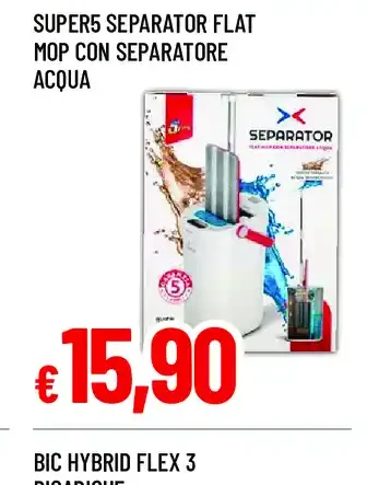 Super5 SeparatOr Flat mop