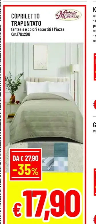 Coprilletto trapuntato