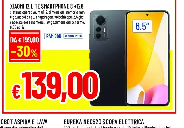Xiaomi 12 Lite smartphone