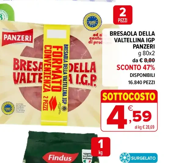 Bresaola della Valtellina IGP Panzeri