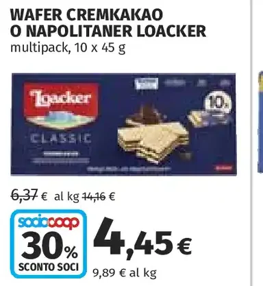 Wafer Loacker Classic