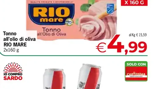 Tonno all’olio di oliva