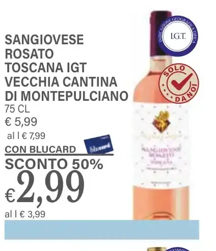 Sangiovese Rosato Toscana IGT Vecchia Cantina di Montepulciano