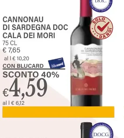 Cannonau di Sardegna DOC Cala dei Mori