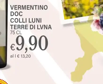 Vermentino DOC Colli di Luni Terre di LUna