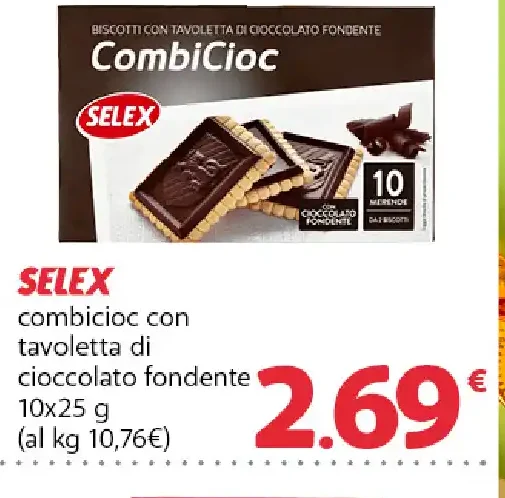 Combicioc con cioccolato fondente