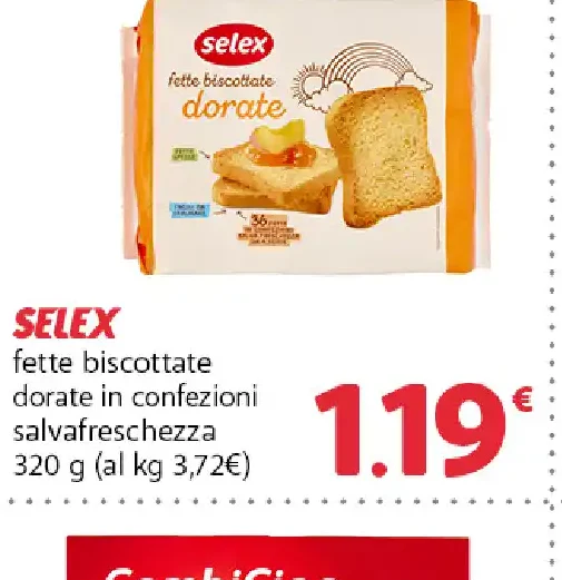 Fette biscottate dorate
