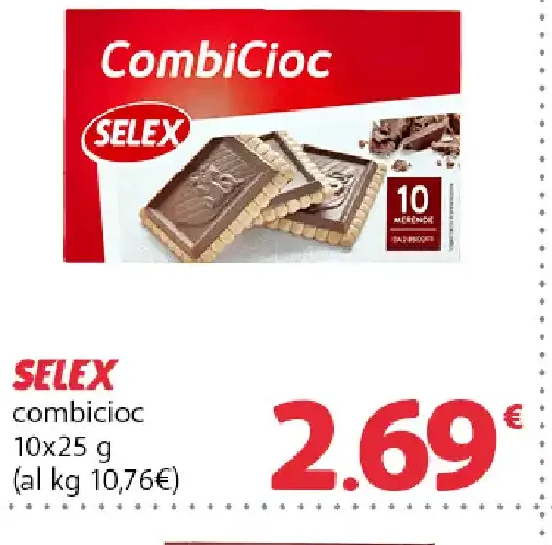 Combicioc con cioccolato al latte