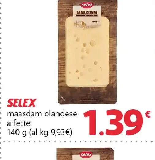 maasdam olandese a fette