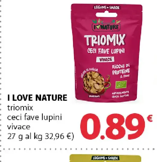 triomix ceci fave lupini vivace
