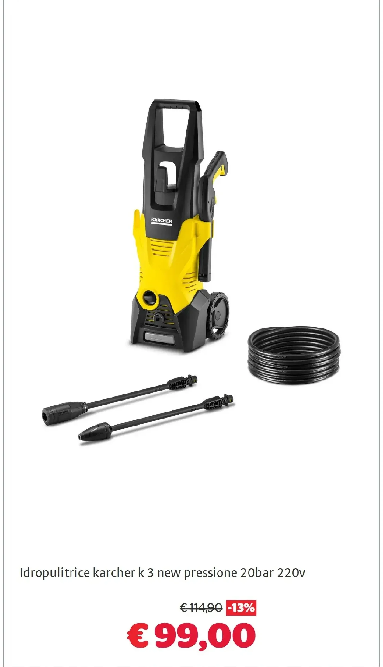 Idropulitrice Karcher K3