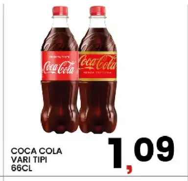 Coca-Cola vari tipi
