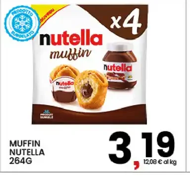 Muffin Nutella