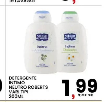 Detergente intimo Neutro Roberts