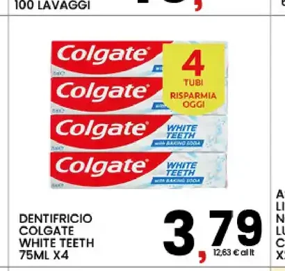Dentifricio Colgate White Teeth