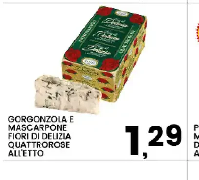 Gorgonzola e mascarpone Fiori di delizia