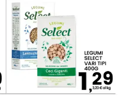 Legumi Select vari tipi