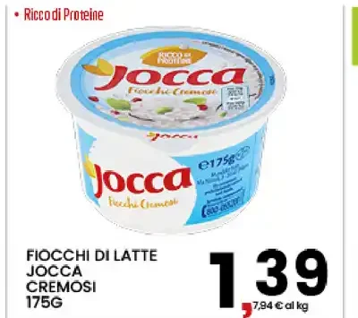 Fiocchi di latte Jocca cremosi