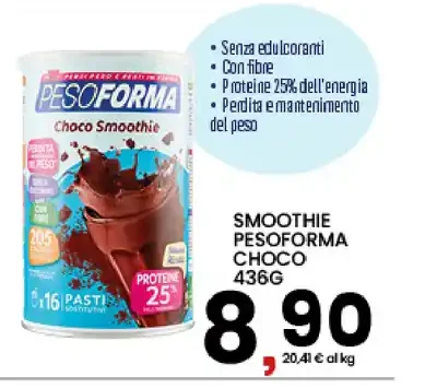Smoothie Pesoforma choco