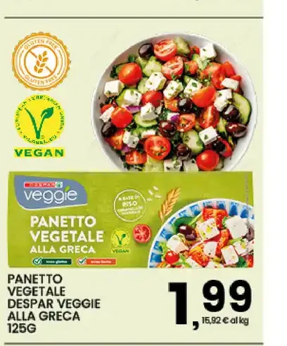 Panetto vegetale alla greca