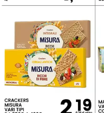 Crackers Misura