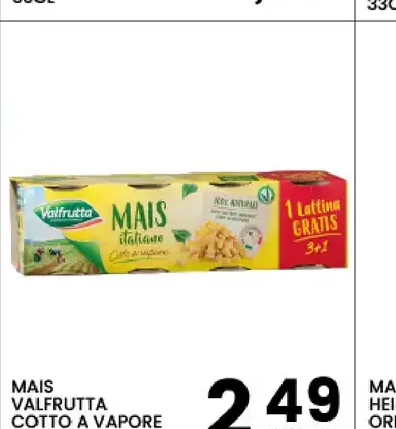 Mais Valfrutta cotto a vapore