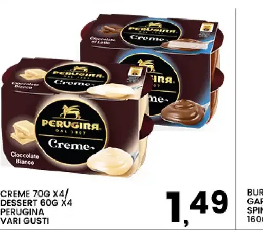 Creme dessert Perugina vari gusti